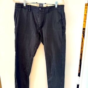 Jcrew Stretch Black Chinos
